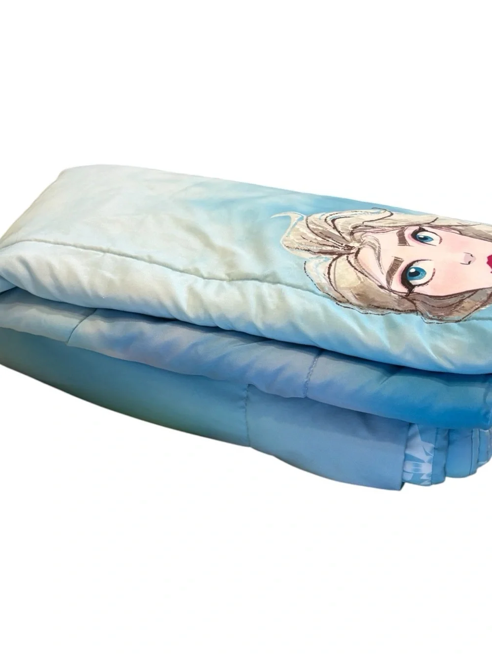 Disney Frozen 2 Comforter Queen Full Elsa Reversible Snowflake Pattern on Back